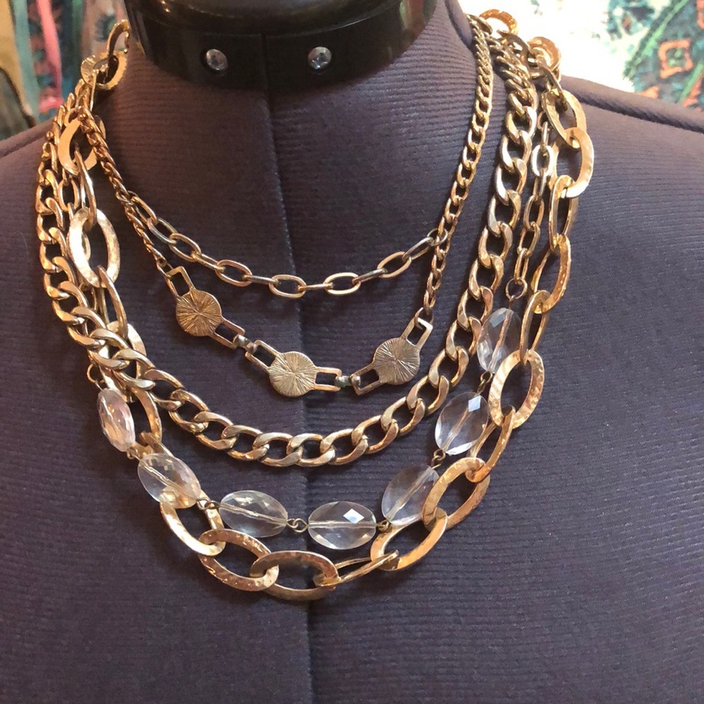 Gold necklace